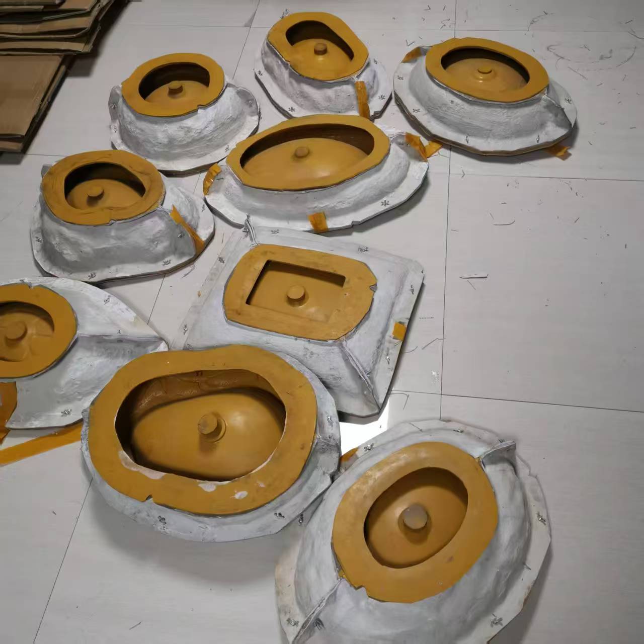 Cement Basin Silicone Mold