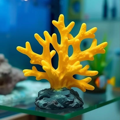 Resin Coral Starfish Aquarium Ornament