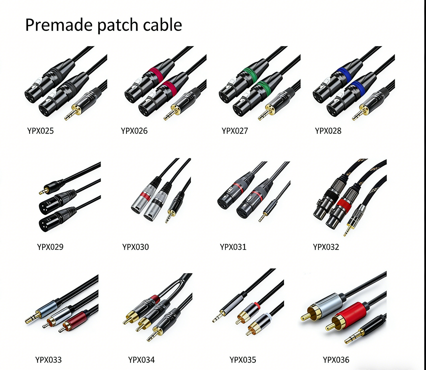 High-Fidelity Patch Cable