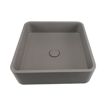 Square Industrial Concrete Washbasin