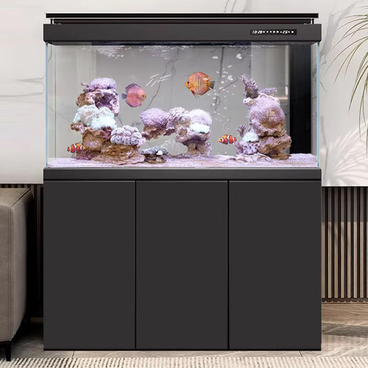 Modern Ultra White Aluminum Alloy Fish Tank