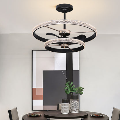 Dimmable LED Fan Light