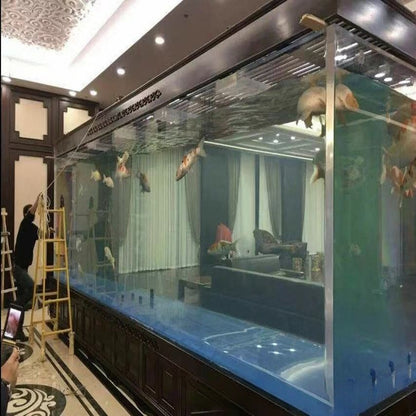 Customized Large Lucite Acrylic Hotel Aquarium