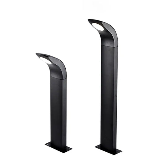 Curved LED Bollard Light for Outdoor Garden