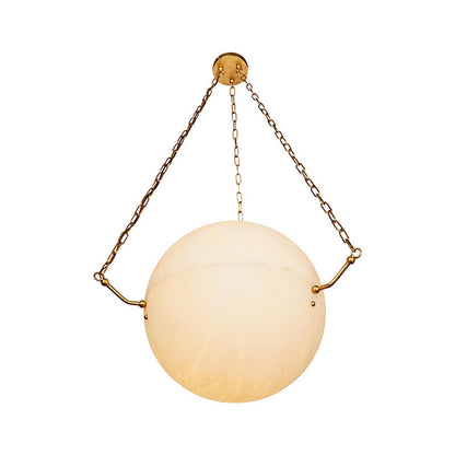 Alabaster Bubble Chandelier