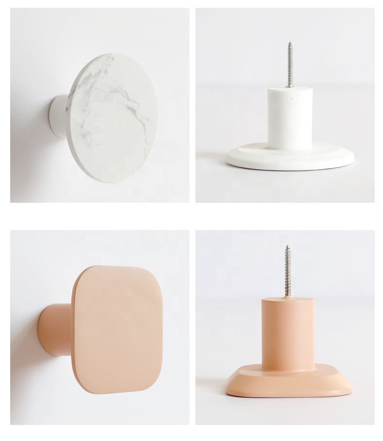 Оптовые стильные настенные крючки из смолы для универсального использования