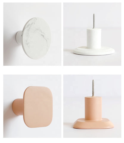 Оптовые стильные настенные крючки из смолы для универсального использования