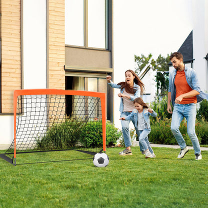 Portable 420D Oxford Cloth Soccer Goal – 2-in-1 Design
