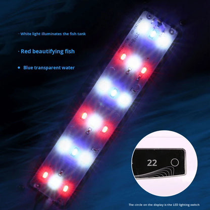 Self-Circulating HD Glass Goldfish Turtle Tank