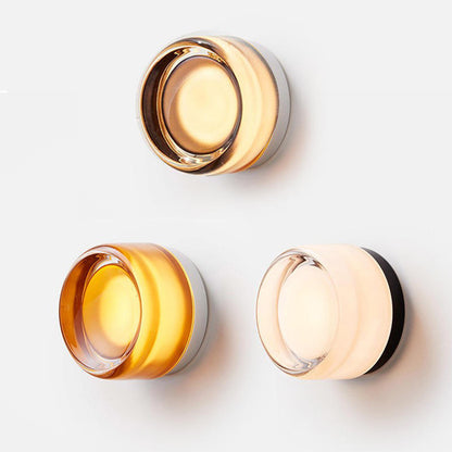 Modern LED Acrylic Round Wall Lamp