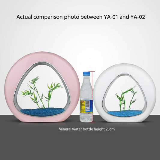 Mini Creative LED Acrylic Aquarium