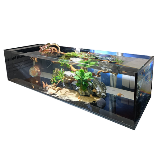 130L Glass Desktop Aquarium Eco-friendly Landscaping