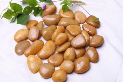 Unpolished Natural Matt Pebbles Aquarium Decor