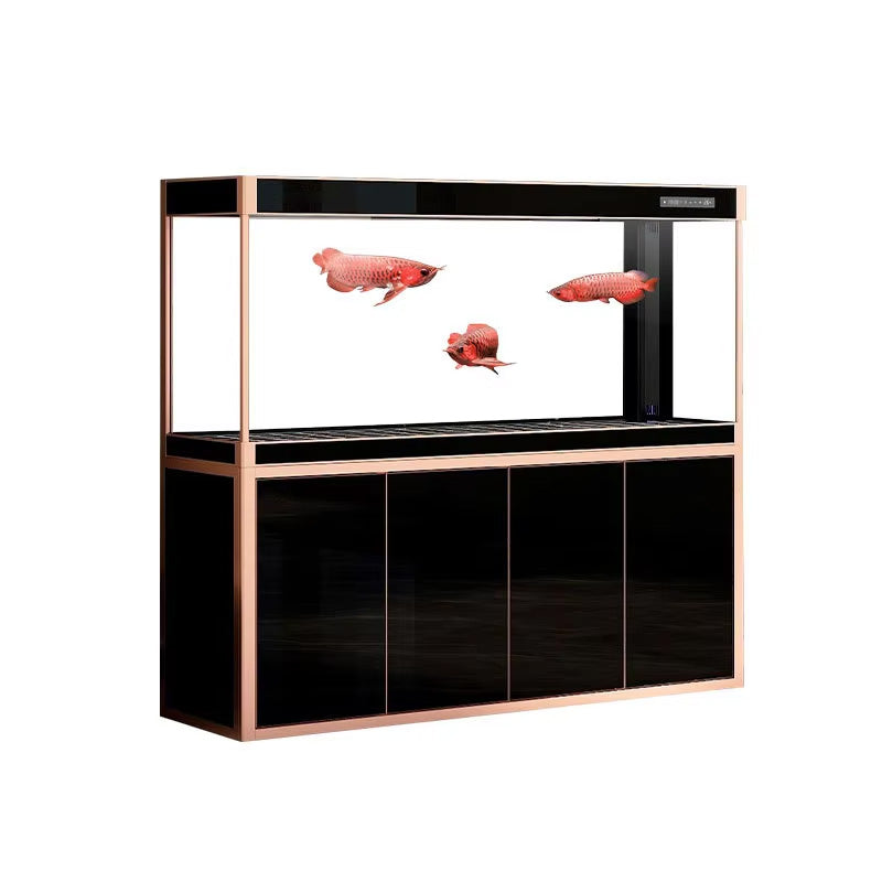 Smart Aluminum Alloy Ultra White Glass Fish Tank
