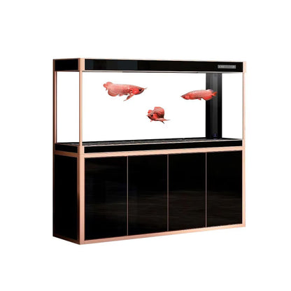 Smart Aluminum Alloy Ultra White Glass Fish Tank