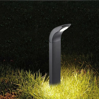 Curved LED Bollard Light for Outdoor Garden