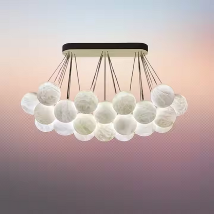 Alabaster Bubble Light