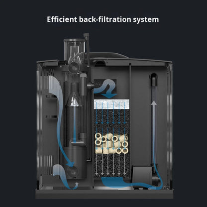 Mini LED Glass Marine Aquarium