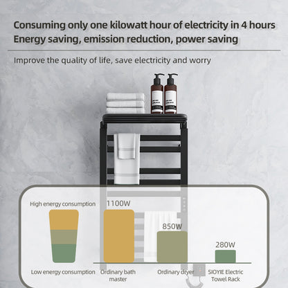 R396 Smart Electric Towel Rack