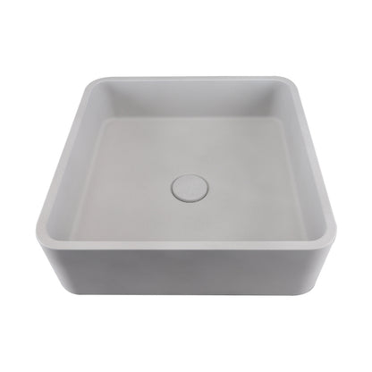 Square Industrial Concrete Washbasin