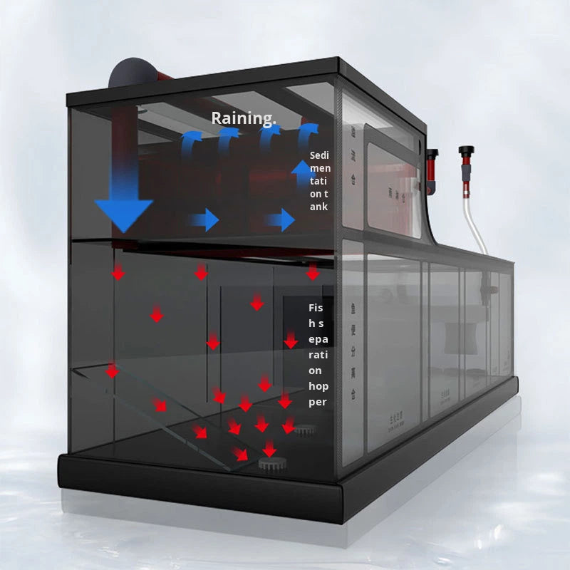 Smart Aluminum Alloy Ultra-Clear Aquarium