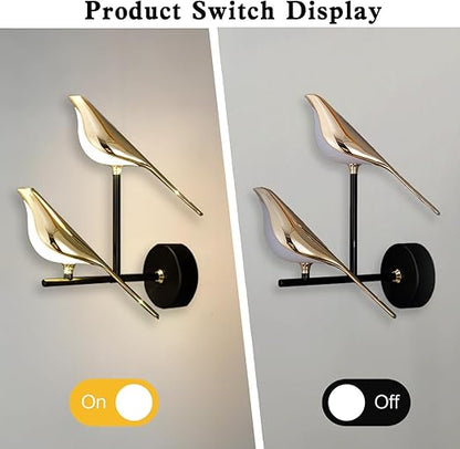 Nordic Retro Copper LED Wall Lamp