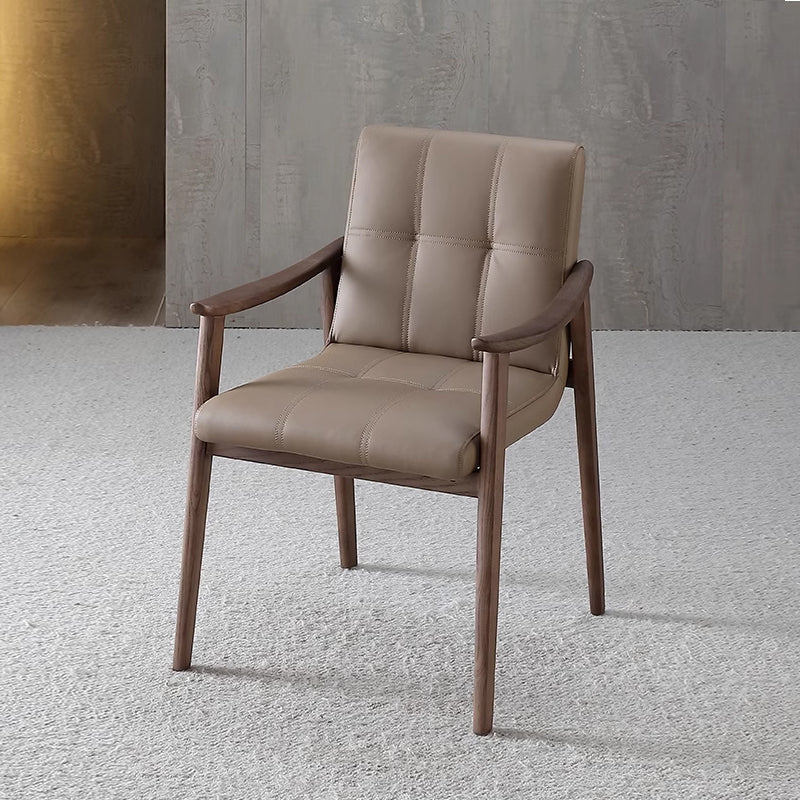 Обеденный стул из искусственной кожи