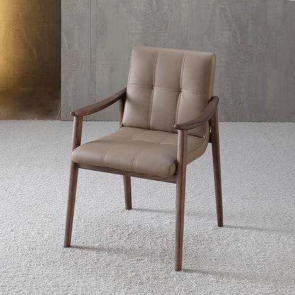 Обеденный стул из искусственной кожи