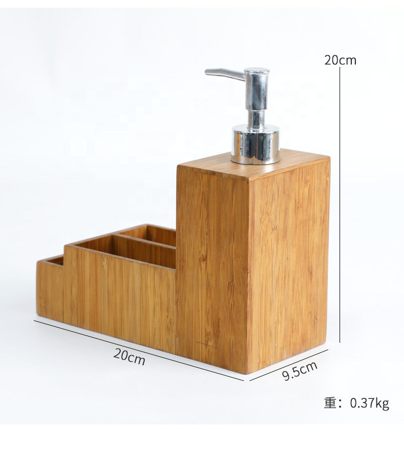 Диспенсер для мыла из натурального бамбука