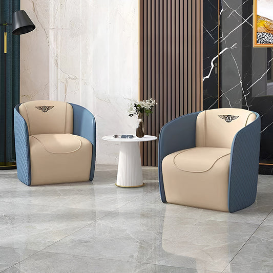 Leather Lounge Accent Sofa