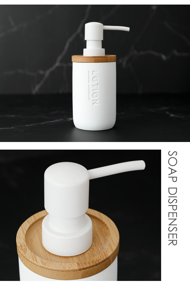 4 Piece Bathroom Accessories Set