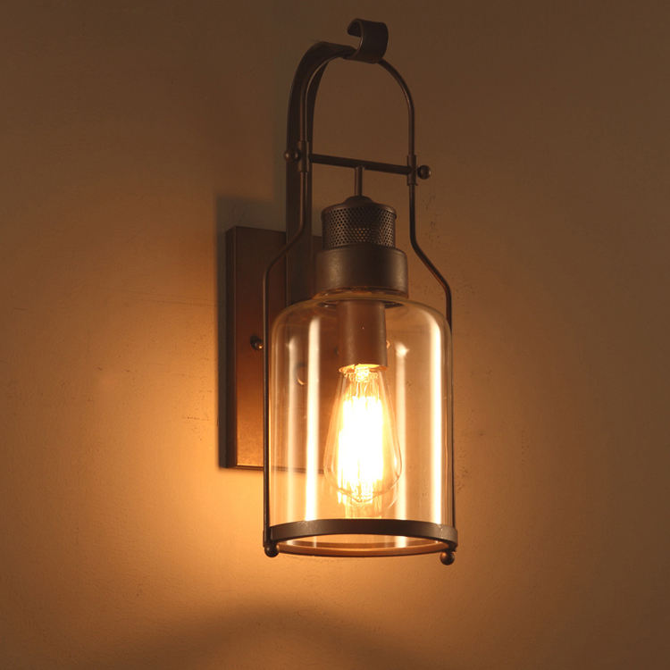 American Industrial Vintage Wall Lamp