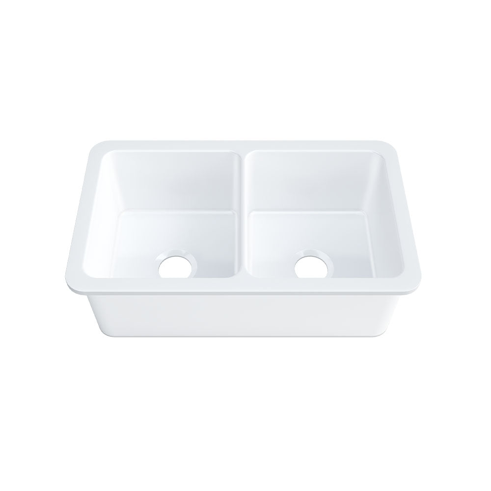 White Workstation Kitchen Farmhouse Sink