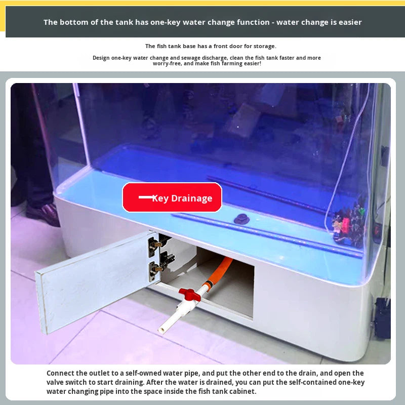 Light Luxury European Style Aquarium