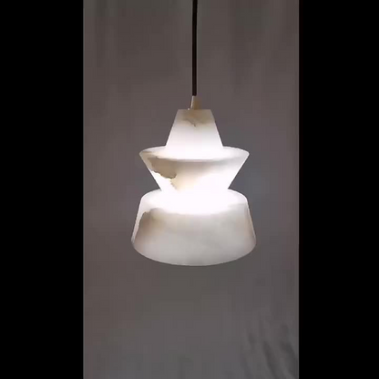 Home Decor Marble Alabaster Pendant Light