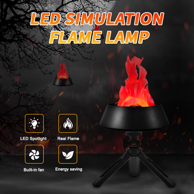 K01 Simulation Flame Lamp