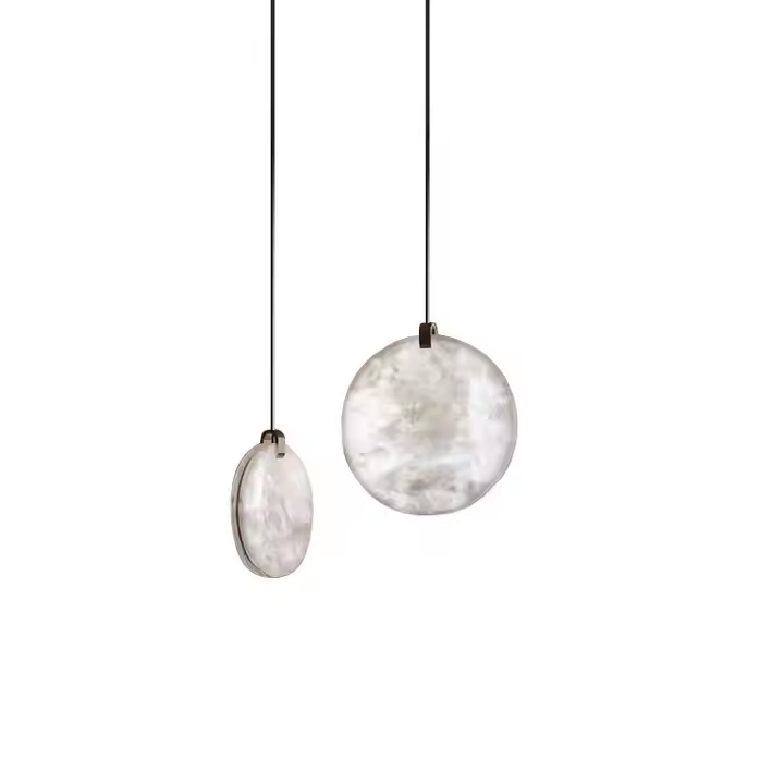 Alabaster Drop Chandelier