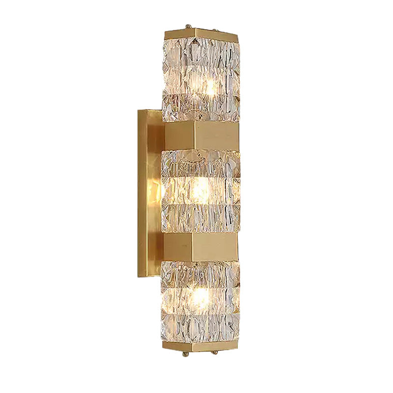 Gold Crystal Luxury LED Wall Lamp