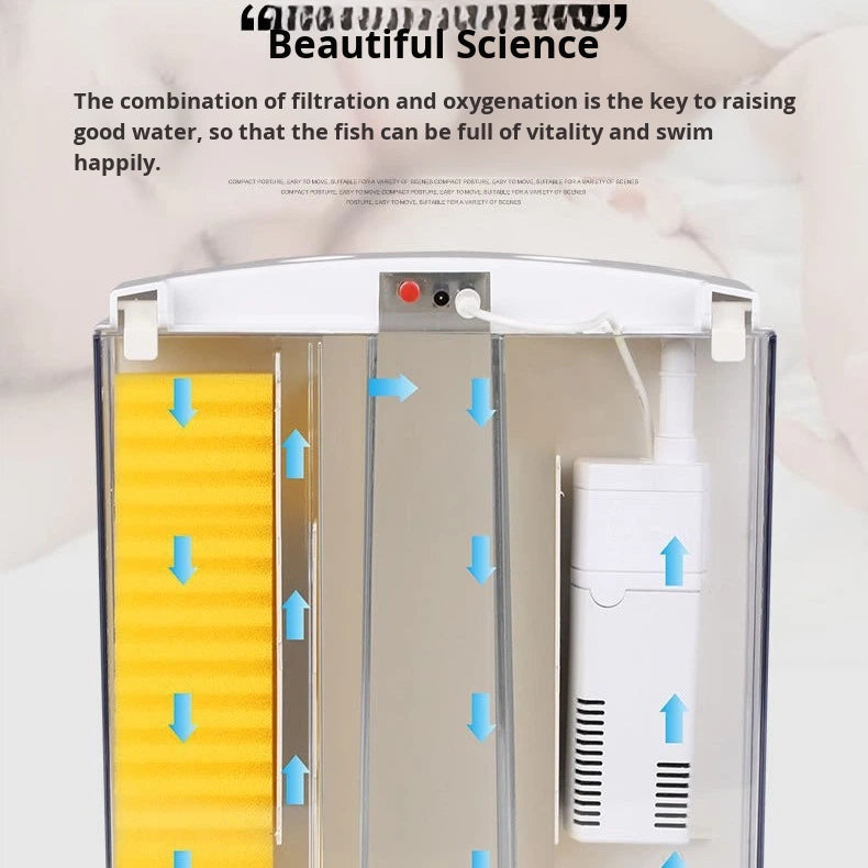 Mini ATS Acrylic Living Room Aquarium