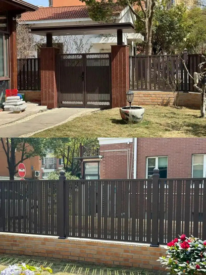 Retro Decorative Heavy Duty Iron Garden Fence