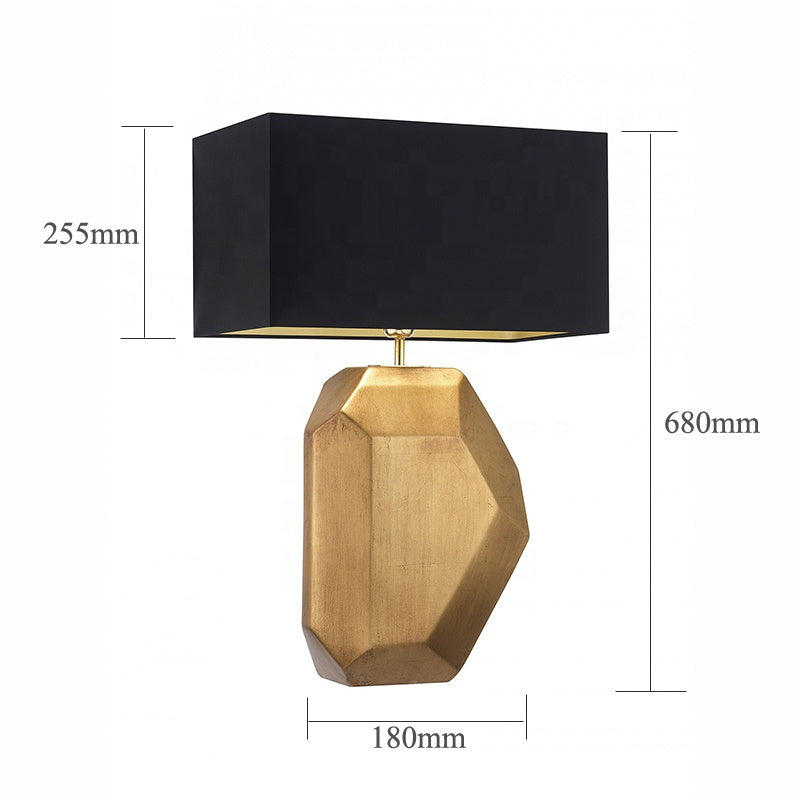Brass Base Bedside Decor Lamp