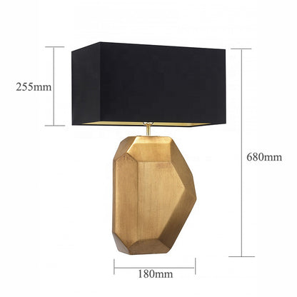 Brass Base Bedside Decor Lamp