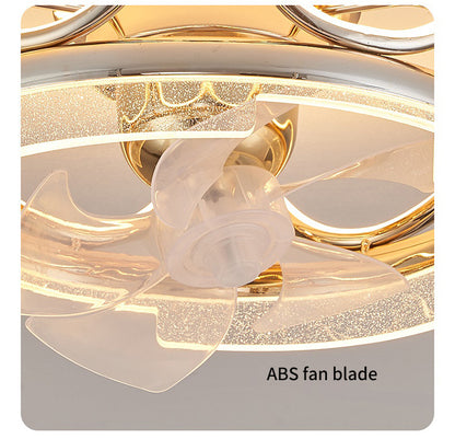 Modern Sleek Fan Light