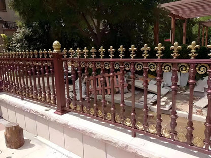Retro Decorative Heavy Duty Iron Garden Fence