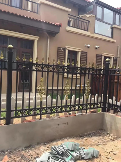Premium Ornamental Rust-Resistant Iron Garden Fence