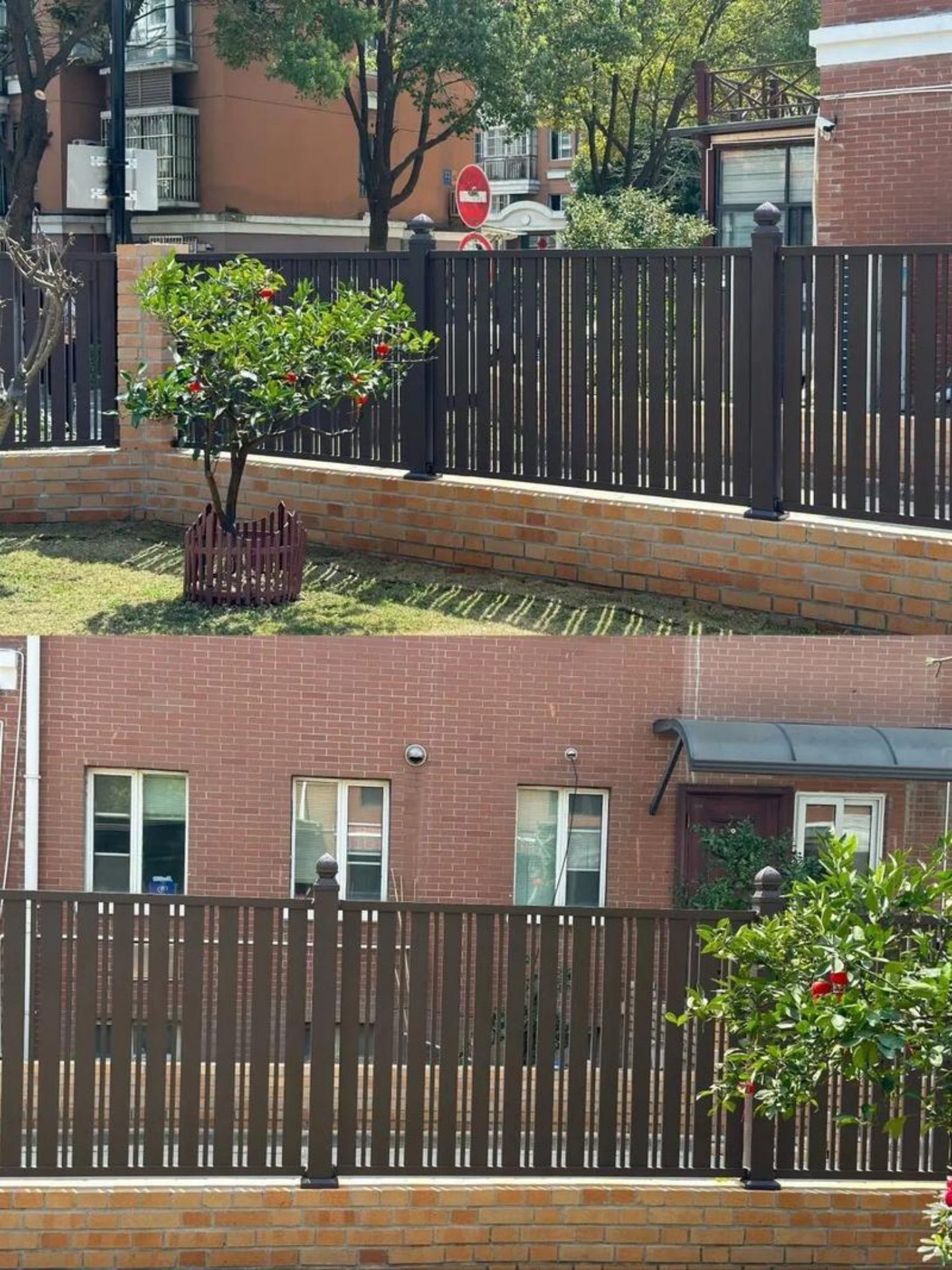 Lightweight Easy-Install Aluminum Garden Fence