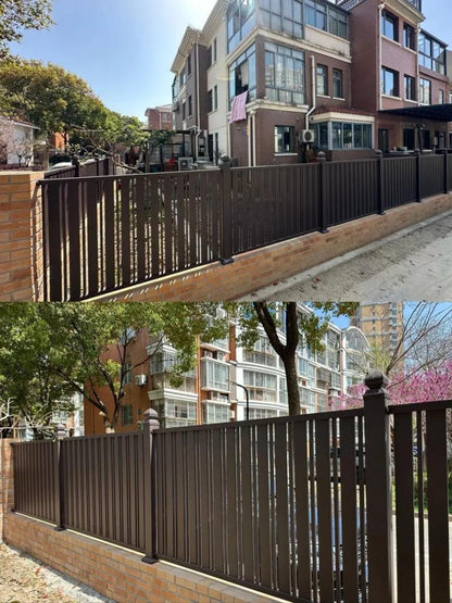 Lightweight Easy-Install Aluminum Garden Fence