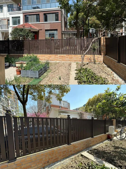 Lightweight Easy-Install Aluminum Garden Fence