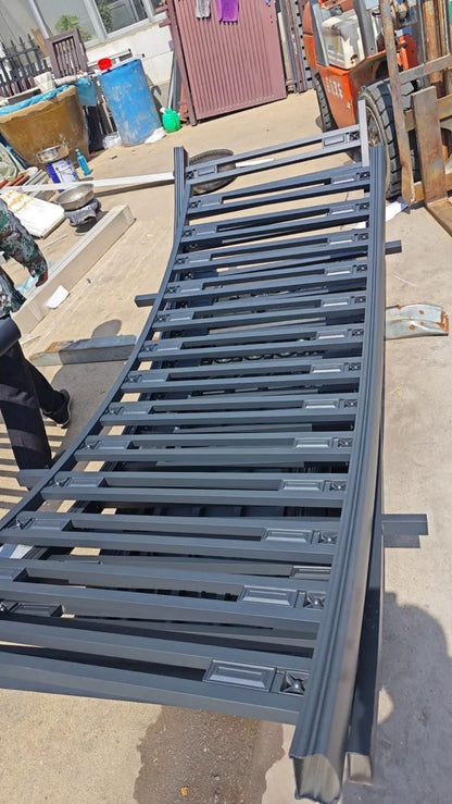 Lightweight Easy-Install Aluminum Garden Fence
