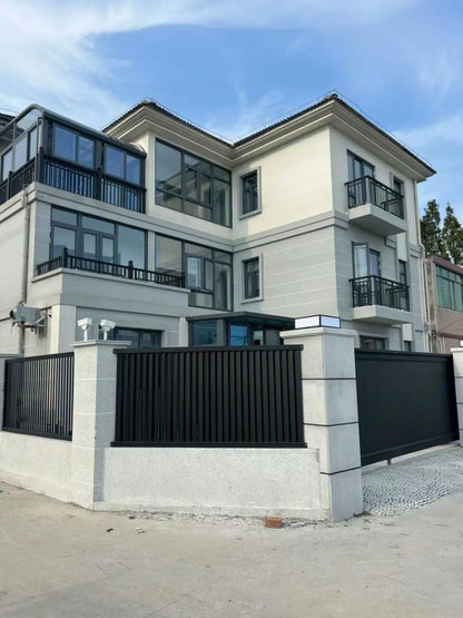 Heavy-Duty Anti-Scratch Stainless Steel Garden Fence